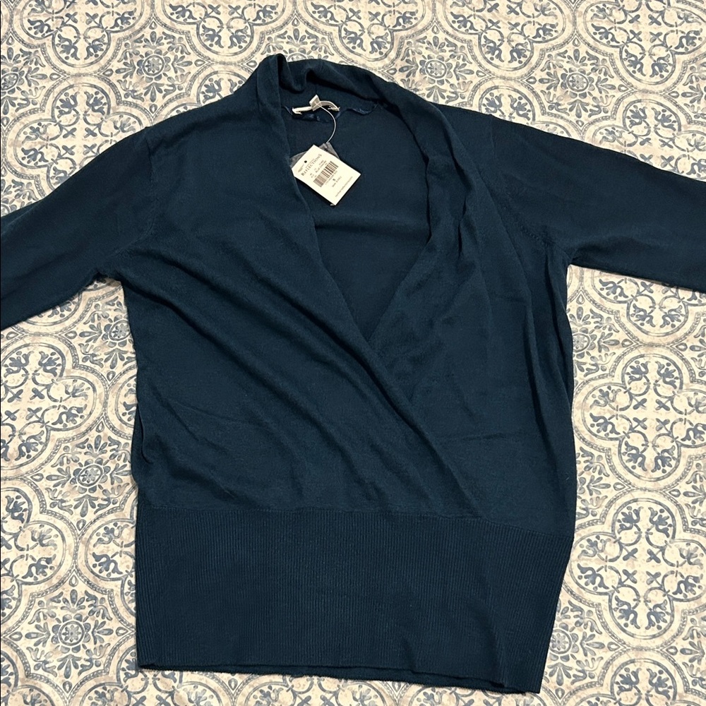 Northern Reflections Blue V Neck Sweater
